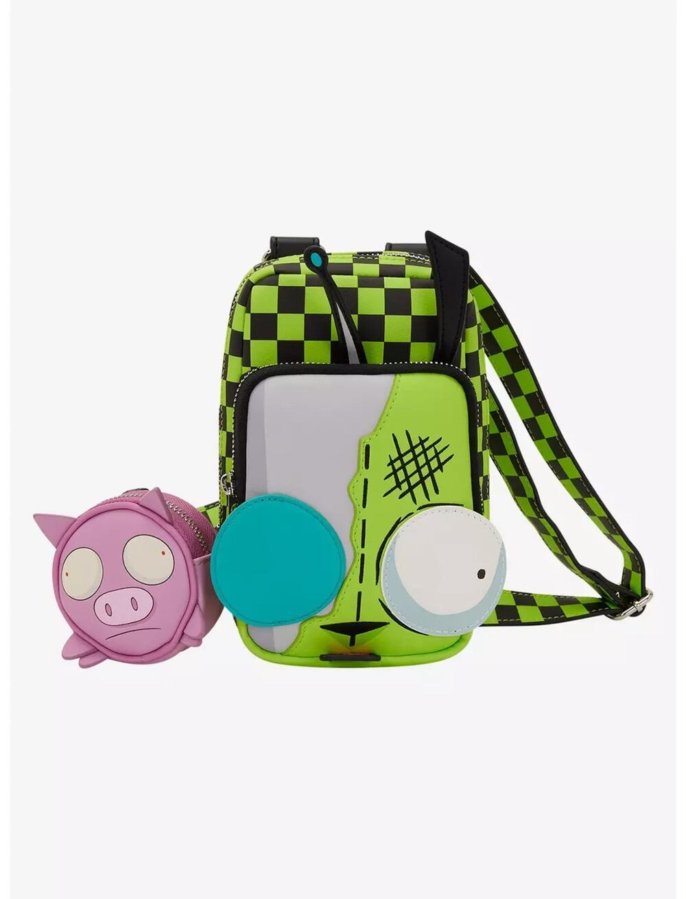 Invader Zim Cellphone Crossbody Bag Loungefly NWT